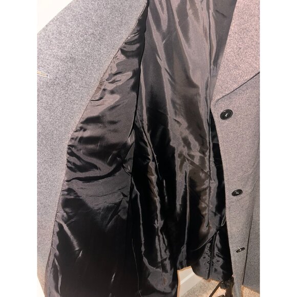 NWOT Worthington Grey Cashmere blend midi length winter coat size 2XL - Picture 13 of 16